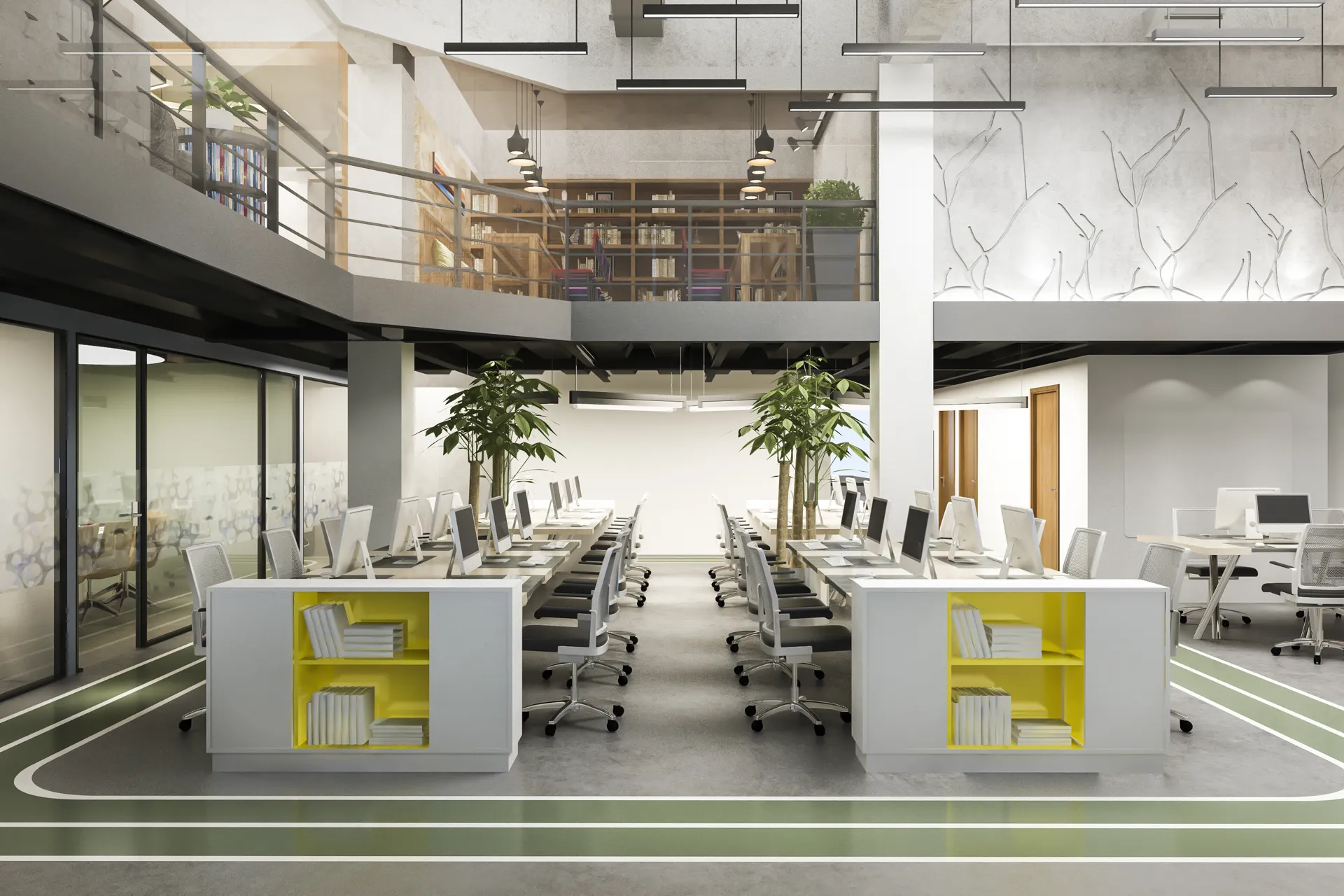 Office interior fitout in Abu Dhabi