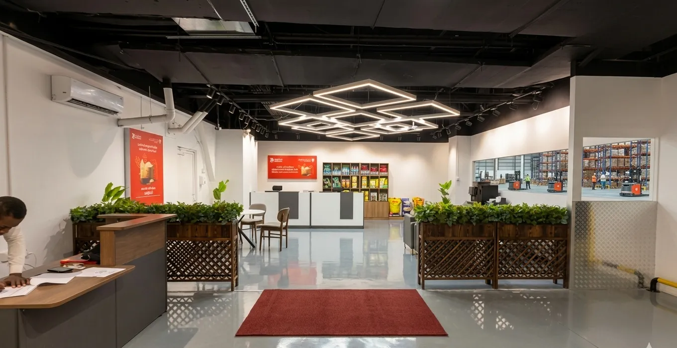 Abu Dhabi Municipality Despatch Centre fit-out, client ADCoop - view 1