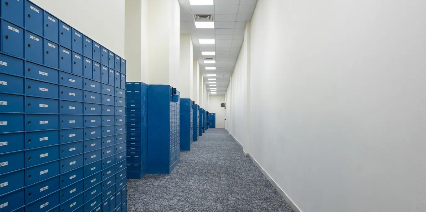 Post Office fit-out, client Emirates Post - view 3