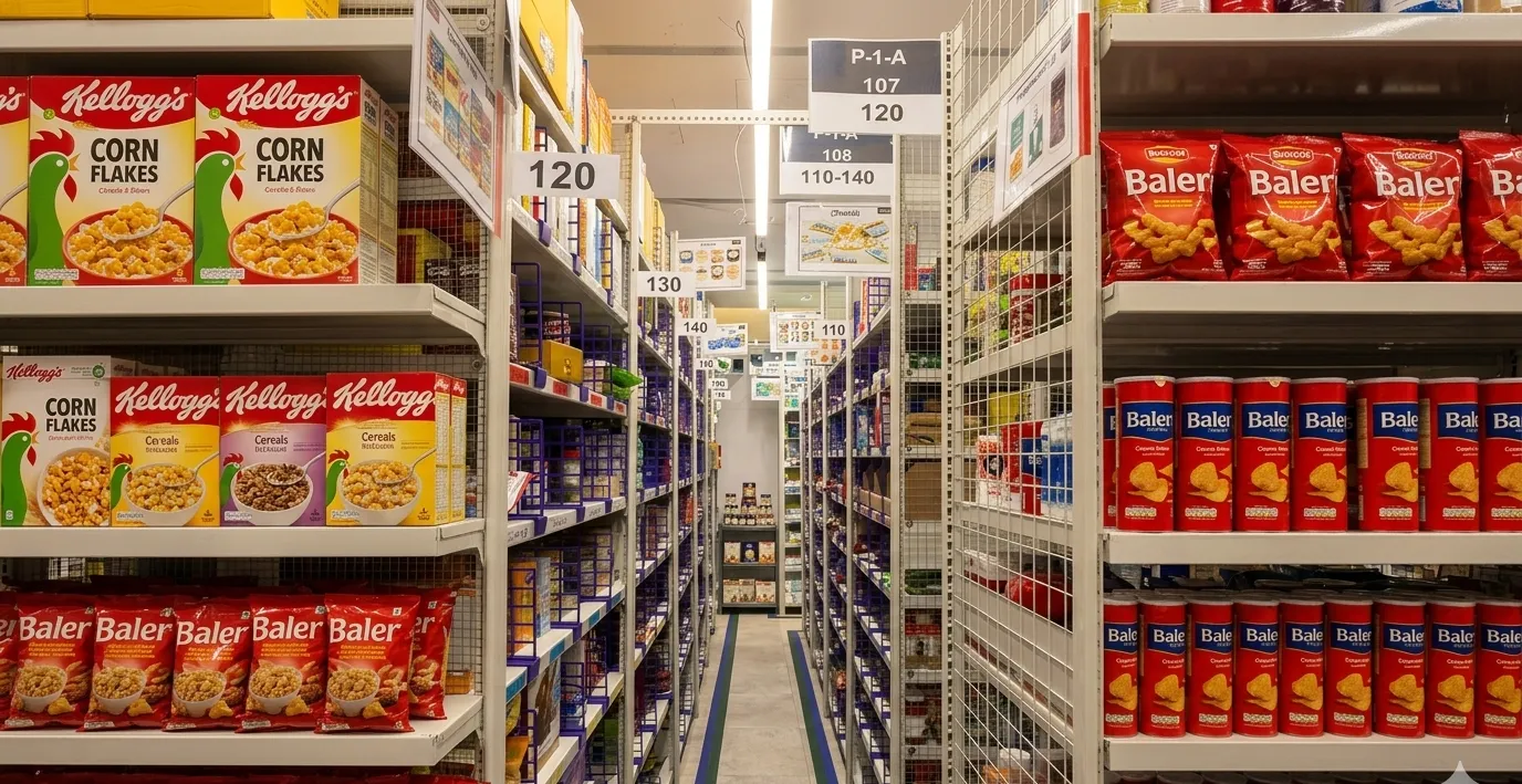 Amazon Dark Store fit-out, client Emirates Post - view 3