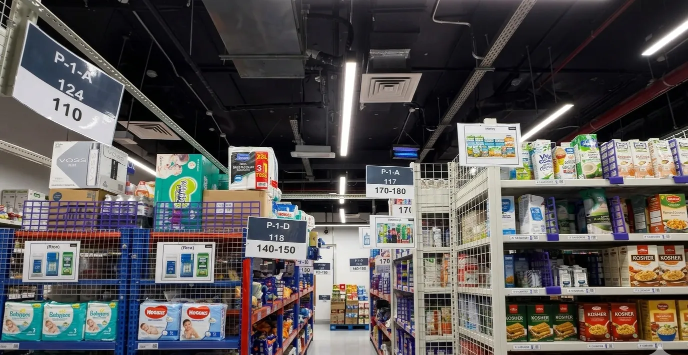 Amazon Dark Store fit-out, client Emirates Post - view 4