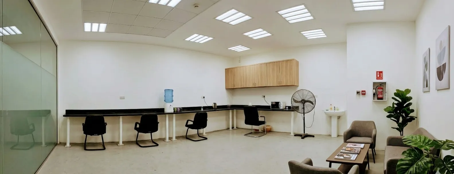 Khalifa Foundation fit-out, client ADCoop - view 3