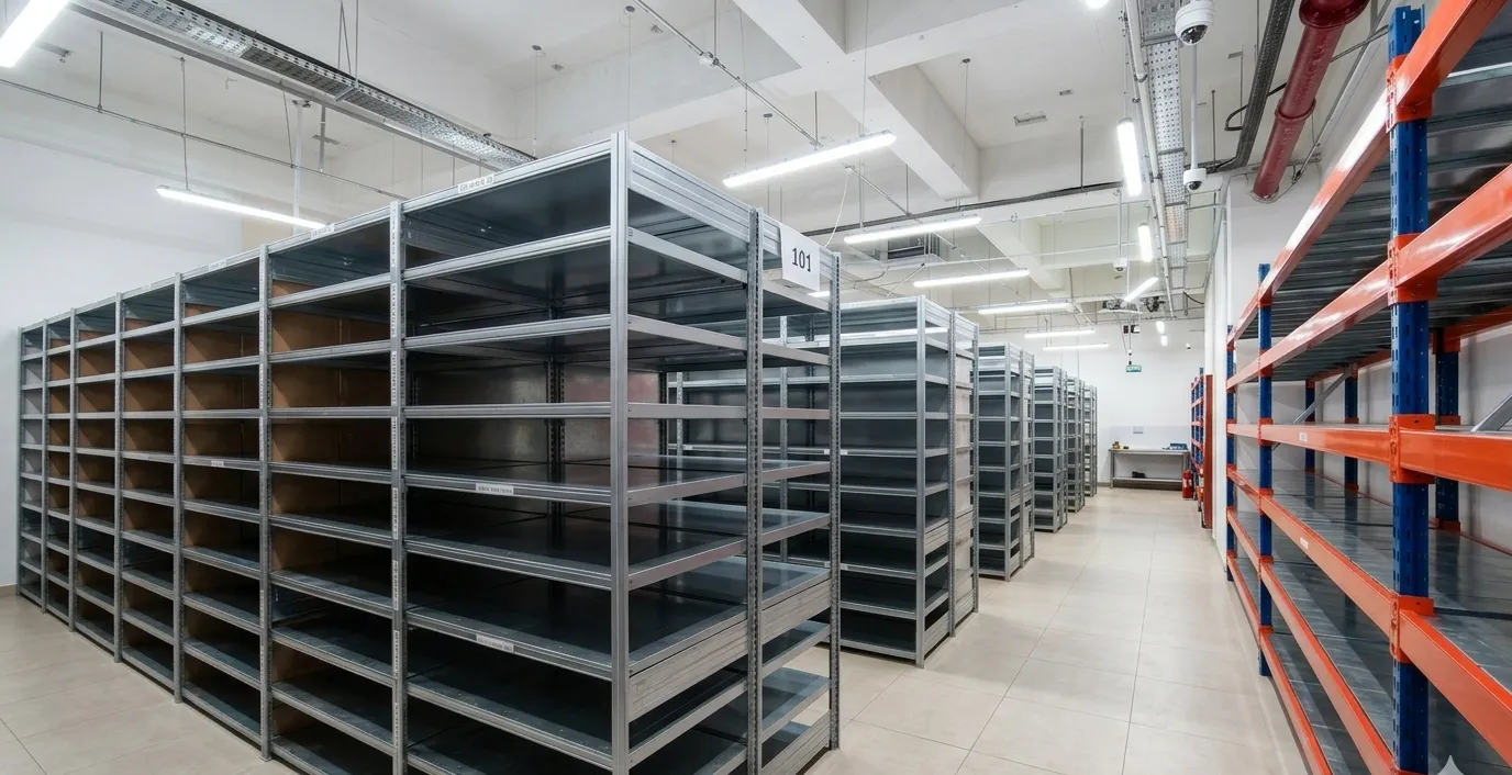 Talabat Dark Store fit-out, client Emirates Post - view 2