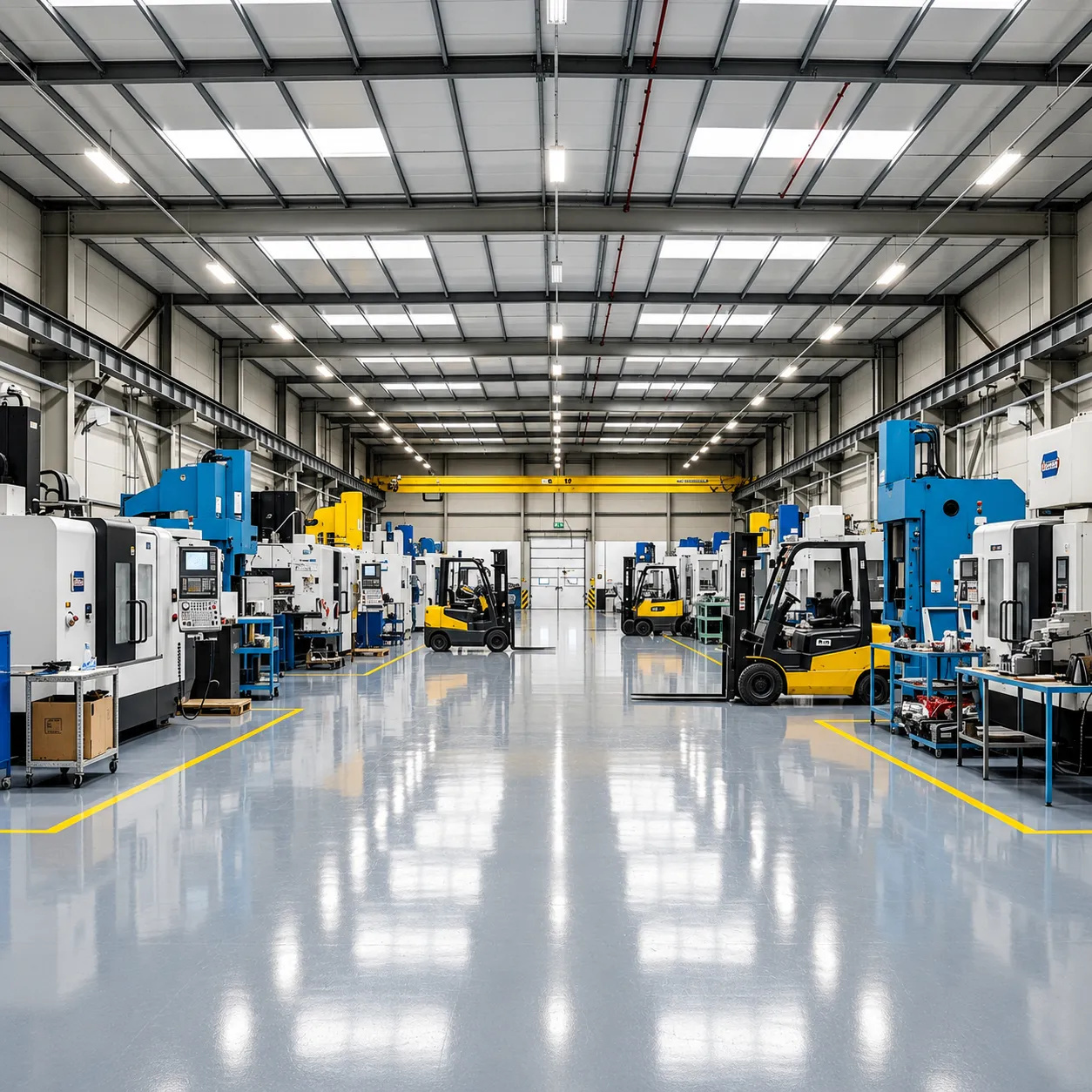 Commercial and warehouse interior fitout in Abu Dhabi